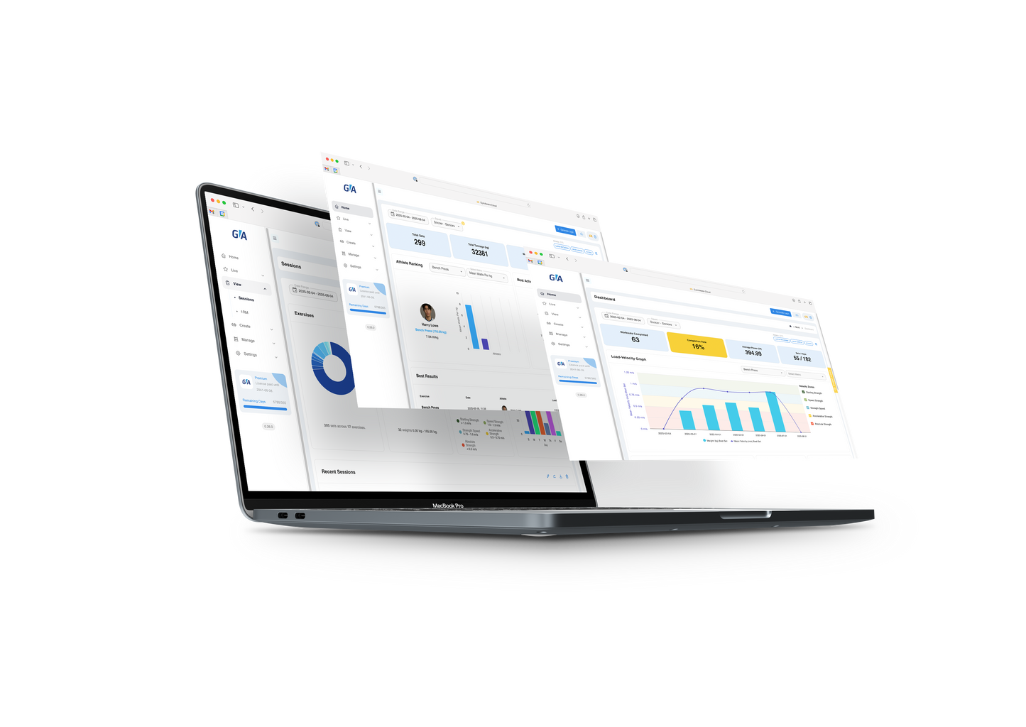 GymAware Cloud App Licenties