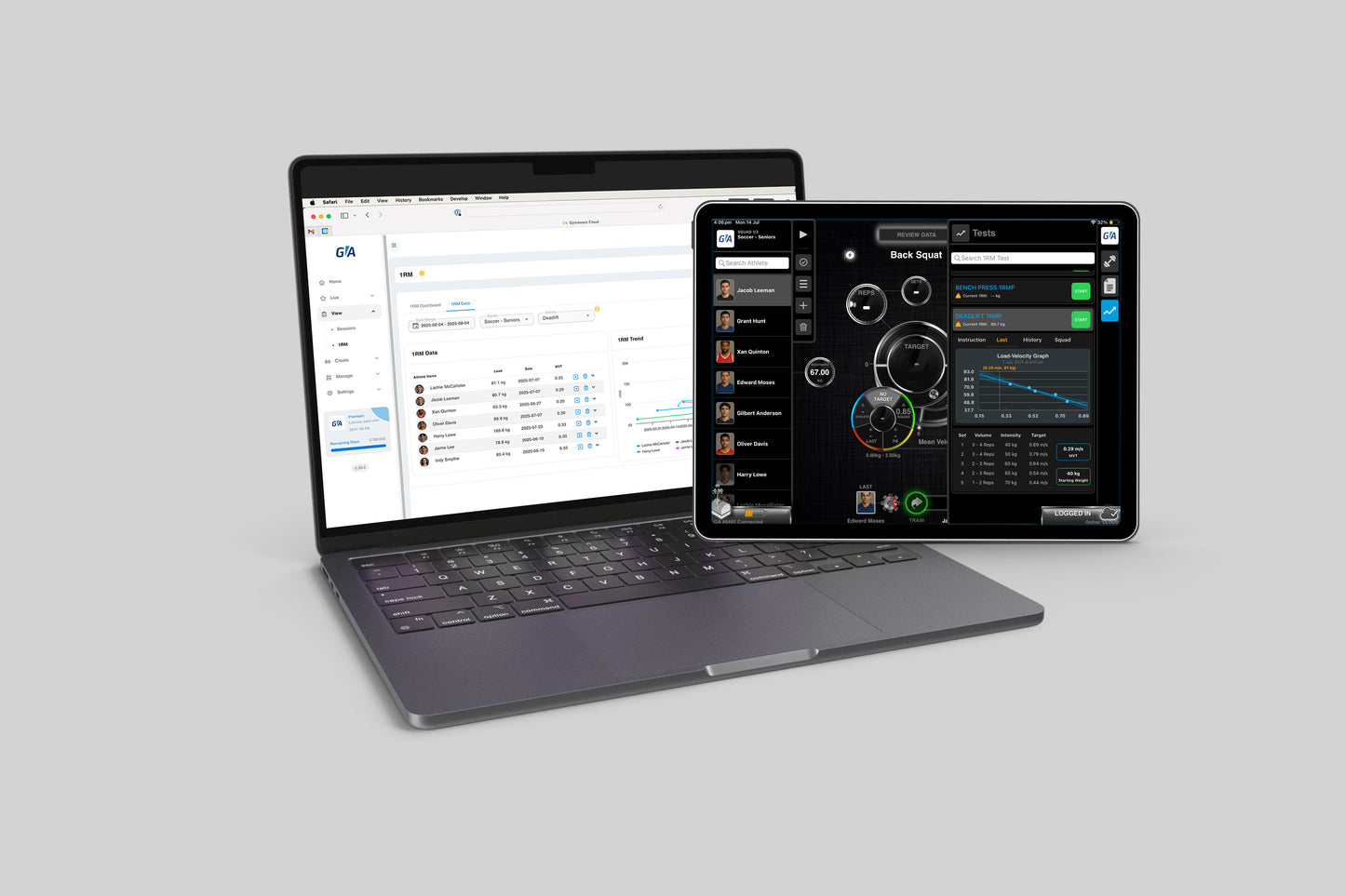 GymAware Cloud App Licenties
